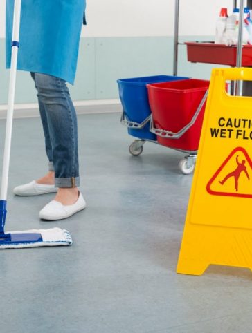 Preventing Slip and Fall Hazards in the Cleaning & Maintenance Field